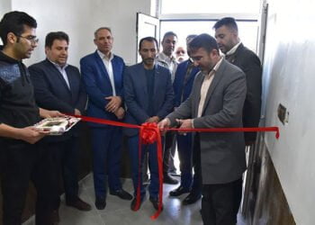 افتتاح خانه بهداشت شرکت سنگ آهن سورک