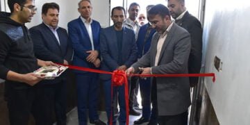 افتتاح خانه بهداشت شرکت سنگ آهن سورک