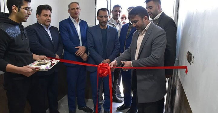 افتتاح خانه بهداشت شرکت سنگ آهن سورک