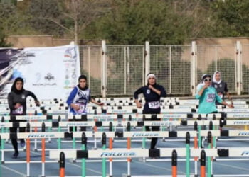 موفقیت دختران یزد در مسابقات دوومیدانی کشوری