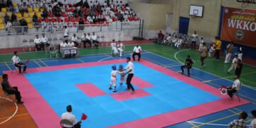 مسابقات کیوکوشین کاراته کارگران استان یزد