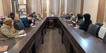 نشست هم اندیشی جمعی از فعالان حوزه روابط عمومی و رسانه استان یزد