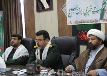 نشست خبری ناحیه مقاومت بسیج میبد