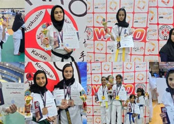 درخشش بانوان کاراته کار استان یزد