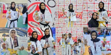 درخشش بانوان کاراته کار استان یزد