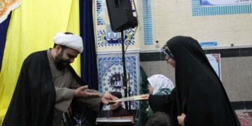 تجلیل از برگزیدگان شهرستانی چهل و هفتمین مسابقات سراسری قرآن کریم در میبد